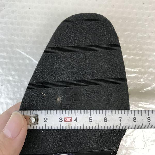 Balenciaga Back Strap Mesh Sandals Size 34.5 22.0-22.5cm Brown and Black Shoes Sandals Pumps(USED)