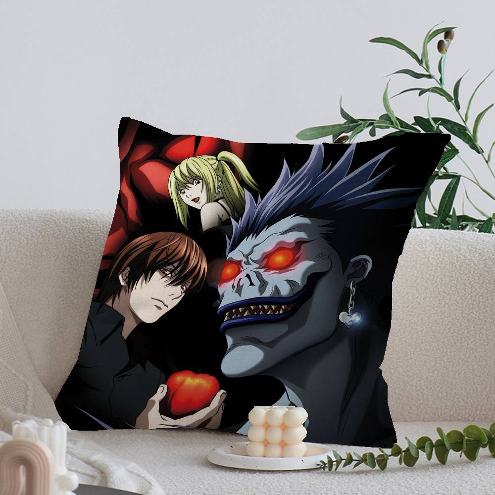 Anime Death Note Stitch Lucky Dragon Pillow Cover Sofa Cushion Cover Home Room Decoration Children Gift