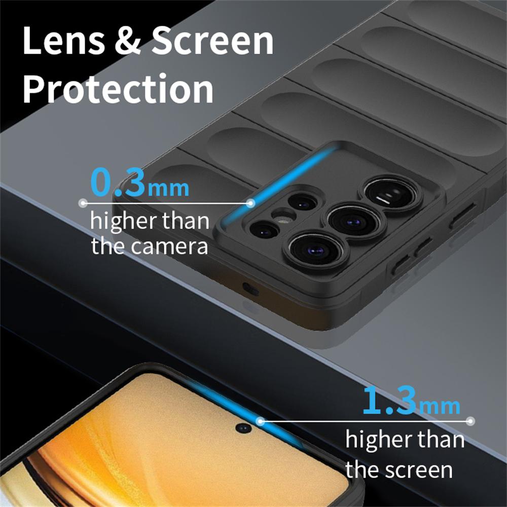 Full Lens Protection Soft Silicone Armor Case For Samsung Galaxy S26 Ultra S25 Edge S24 FE S22 S23 Plus Solid Color Bumper Cover