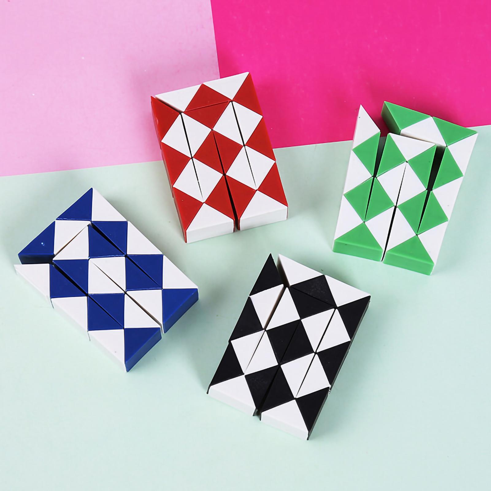 

Mini Twist Puzzle Toys Plastic Snake Twist Puzzle Educational Game Toy for Boys Girs Gift