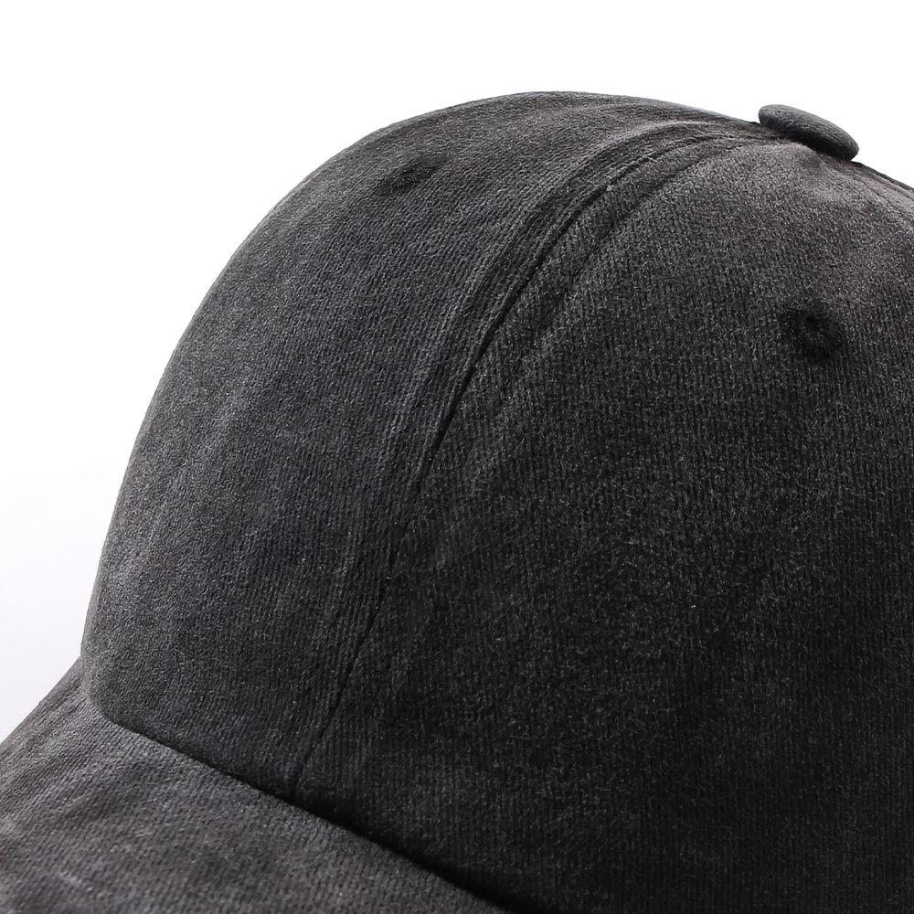 Navy Blue Baseball Cap Men Women Adjustable Cotton Outdoor Sports Hat