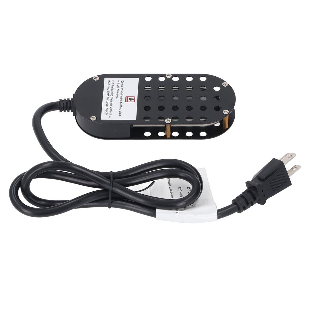 Submergible Chicken Waterer Heater 200 W Thermostatic Control Aluminium Shell Bird Bath Deicer For W