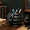 Creative Pen Holder 3D Printed Snake Shape Holder, Desktop Organizer for Pencils Stationery Storage Container Colored Gel Pens Utility Knives,