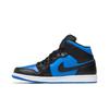 Air Jordan 1 Mid 'Black Royal Blue' (Unisex) Black / Royal Blue / Black / White Vintage Basketball Shoes DQ8426 042