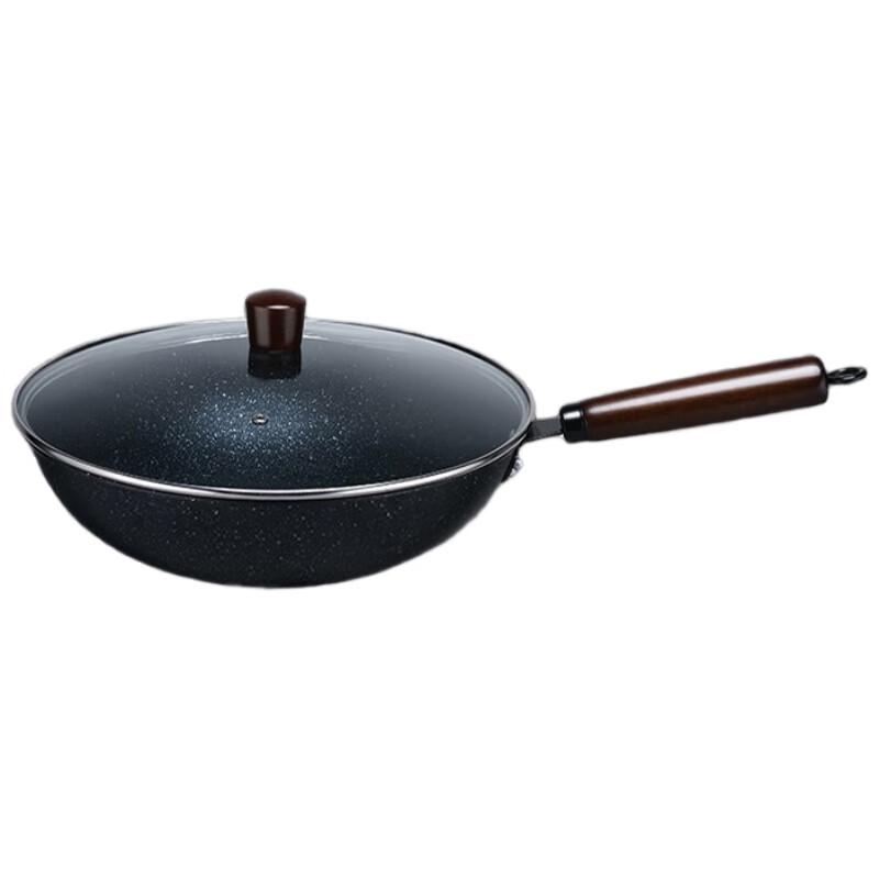 Rongshida RSD005-FJ Maifan Stone Non-stick Wok, 32cm
