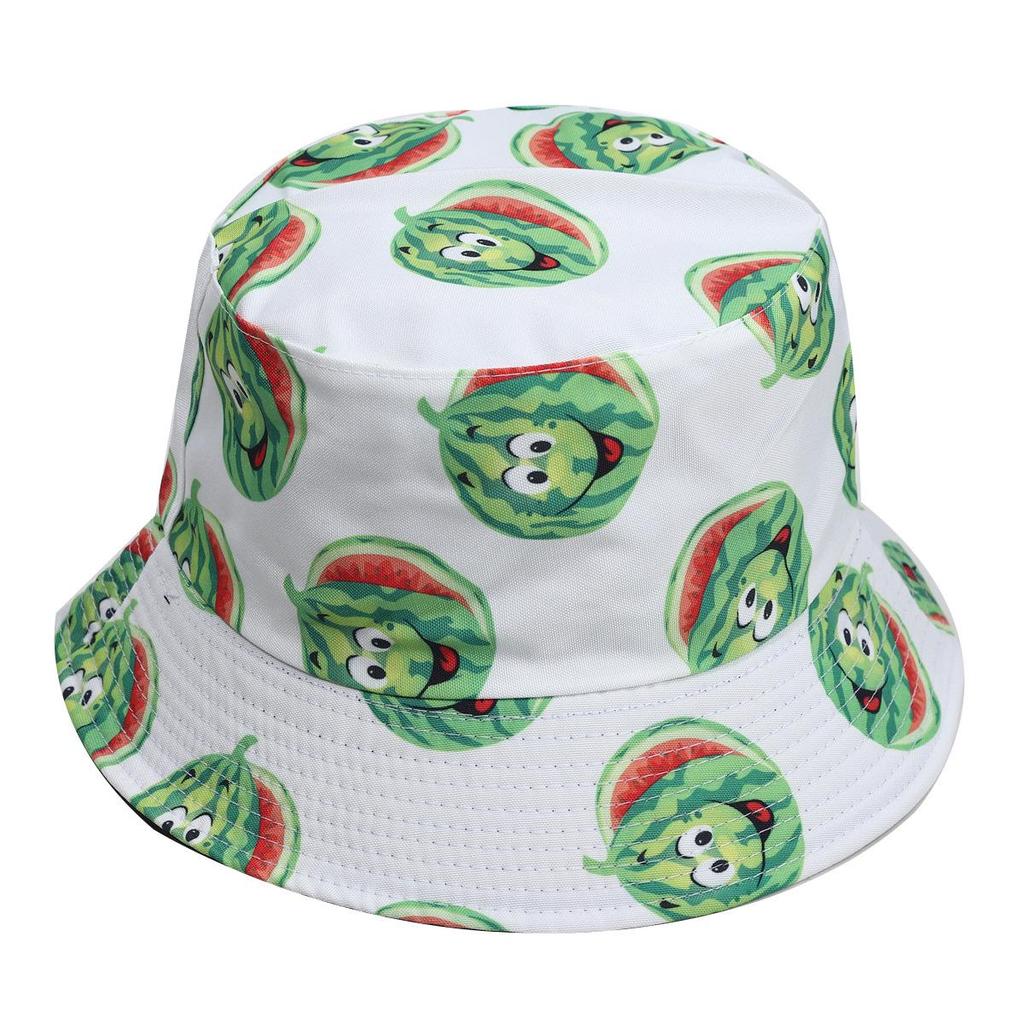 2026 Lemon Pattern Reversible Bucket Hat for Men & Women – Summer Sun Protection
