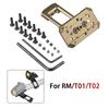 T01 T02 Red Dot Sight UNITY Fast Riser Mount Duty RDS R5 Offset Mount 45° Side Mount Optic Bracket Sight Scope Raiser Optic Base