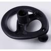 Electric forklift spare parts steering wheel for Linde OEM 0009910204 0009910206  0009910205