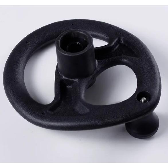 Electric forklift spare parts steering wheel for Linde OEM 0009910204 0009910206 0009910205