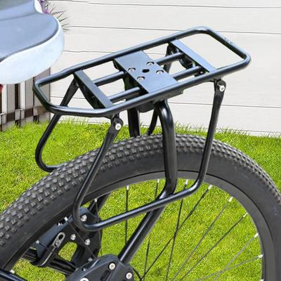 Stabiler Hinterrad-Fahrradträger aus Aluminiumlegierung, Gepäckträger für Pendler-, Mountainbike- und Rennrad