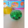 1 Stück Glitzer-Dampfbrötchen Squishy Mit Pop-Perle Langsamer Rückprall Realistisches Gesicht Design Tragbares Stressabbau-Spielzeug Für Tägliche Freizeit Und Geschenk