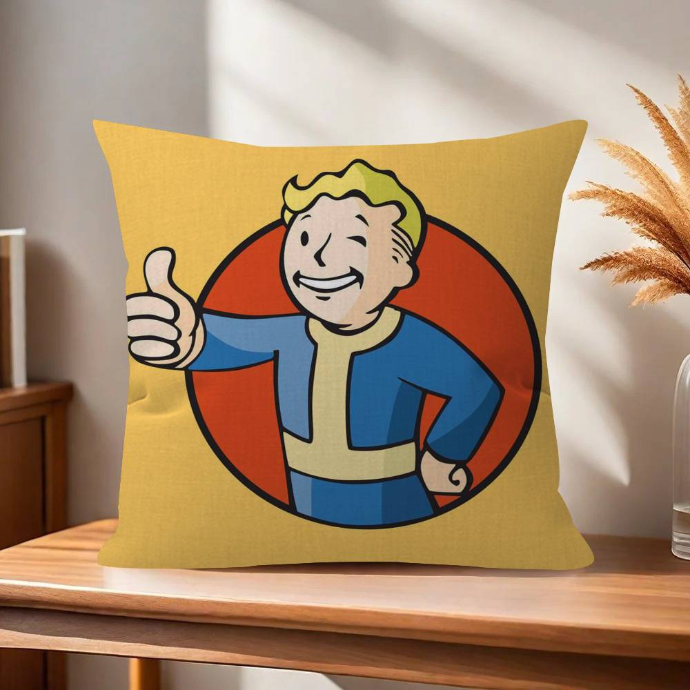 Game F-Fallouts cool boy  Pillow Anime Pillow Sofa Bed Head Pillow Cover Cushion Cover 45x45 cm Fashion