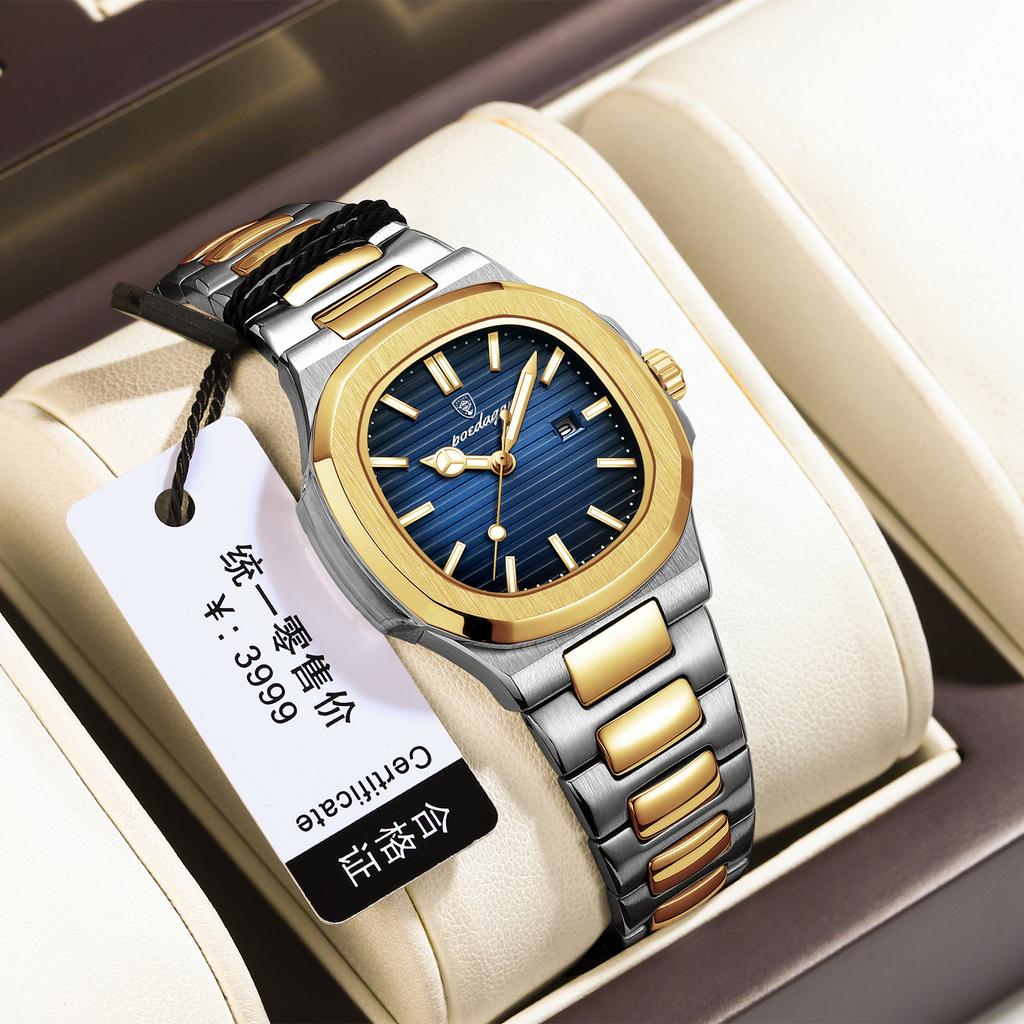 Luxe Dameshorloge Ultra-dun Lichtgevend Kwarts Horloge