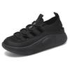 Scarpe da ginnastica da donna a rete traforata per primavera ed estate con suola spessa, taglie grandi, scarpe da corsa per esterni