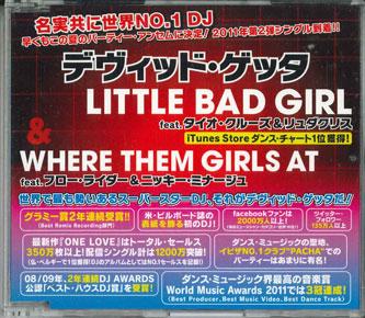 

CD DAVID GUETTA - Little Bad Girl PCD3562 EMI Japan Dance & Electronica Used
