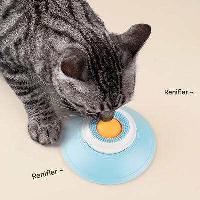 Pet Lick Mat Yogurt Licking Plate Slow Feeder for Dogs & Cats - Interactive Snack Bowl, Promotes Dental Health, Pet Licking Mat