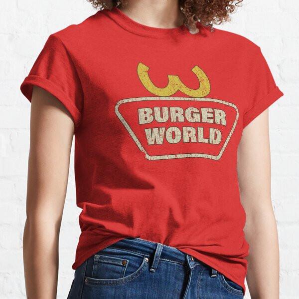 Burger World Arches 1993 Classic T Shirt