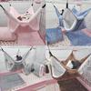 Hamster Hammock Cave Shed Small Pet Warm Hut Cage Tunnel for Guinea Pigs