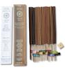 Natural Herb Incense 9 Types X 3 Sticks Sticks Mini Incense Holder Natural Assortment (27 Total) + 100%