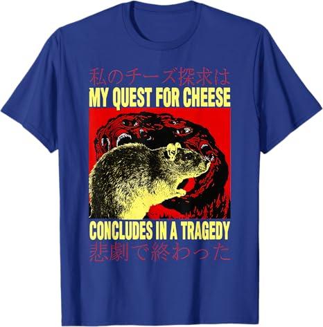 Countless Horrors Await But I Remain Faithful To The Cheese Meme Unisexs T Shirt Unisexs Cotton Tee Casual Summer Oversized Loose