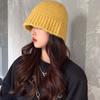 Outdoor Sunscreen Cap Autumn Winter Hat Fisherman Bucket Hat Korean Style Cap Knitting Wool Cap