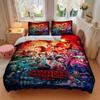 Stranger Things Upside Down Adventure Print 3Pcs Bedding Setduvet Cover With 2 Bedropillowcase Home Birthday Gift