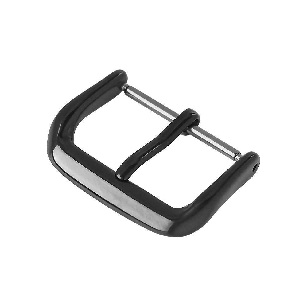Metal Watch Band Buckle 16mm 18mm 20mm 22mm Men Watchband Strap Buckles Silver Black Gold Stainless Steel Watch Clasp