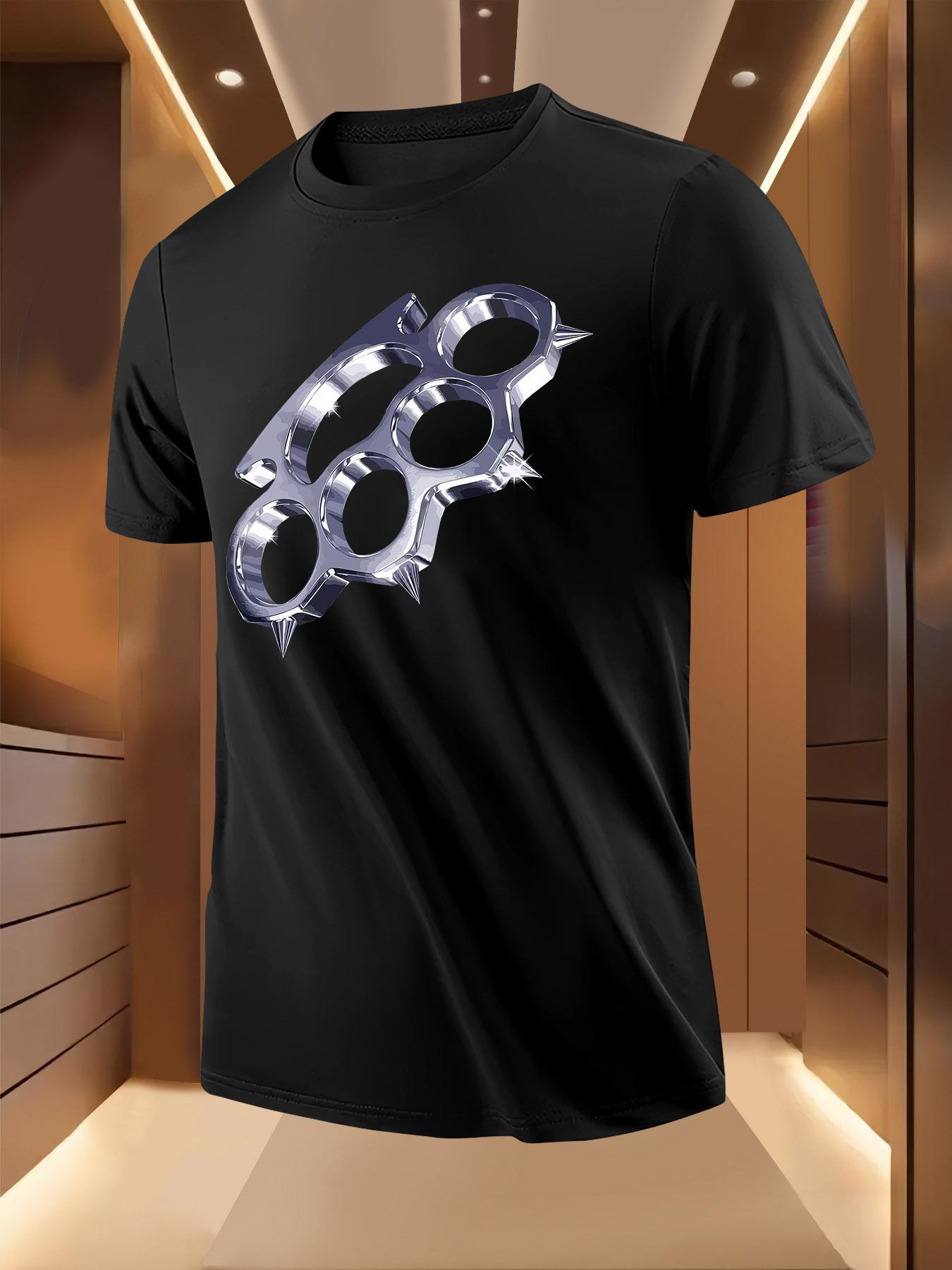 Graphic Tshirt - Bold Spiked Tiger Print XL