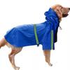 Waterproof Raincoat with Reflective Strips for Large Dogs (Golden Retriever, Samoyed)