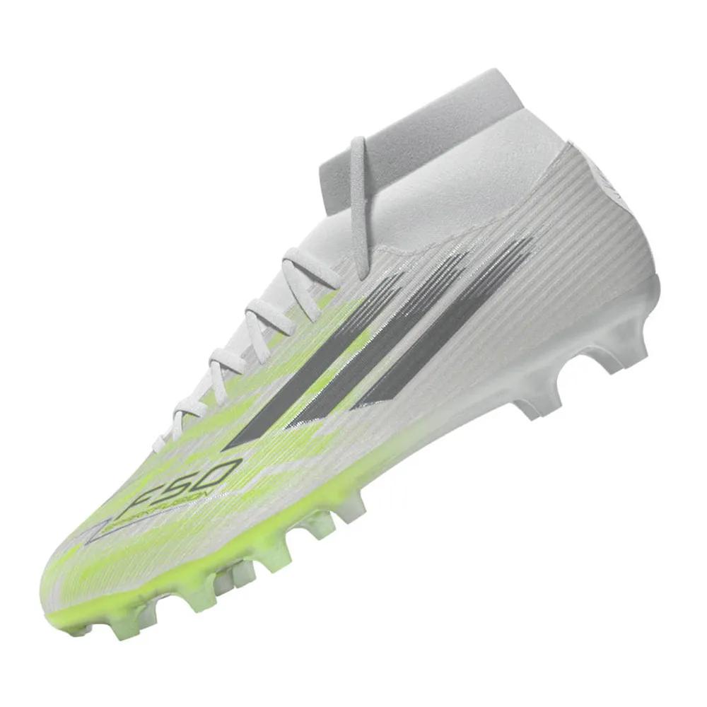 Adidas sparkfusion league football boots mid cut white