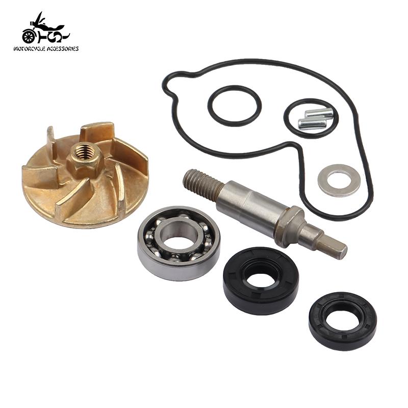 SJ Motorcycle Water Pump Gasket Seal Repair Kit For Yamaha YFZ450 YFZ450R YFZ450X YFZ450V 2004-13 Cooling System Leak Prevention