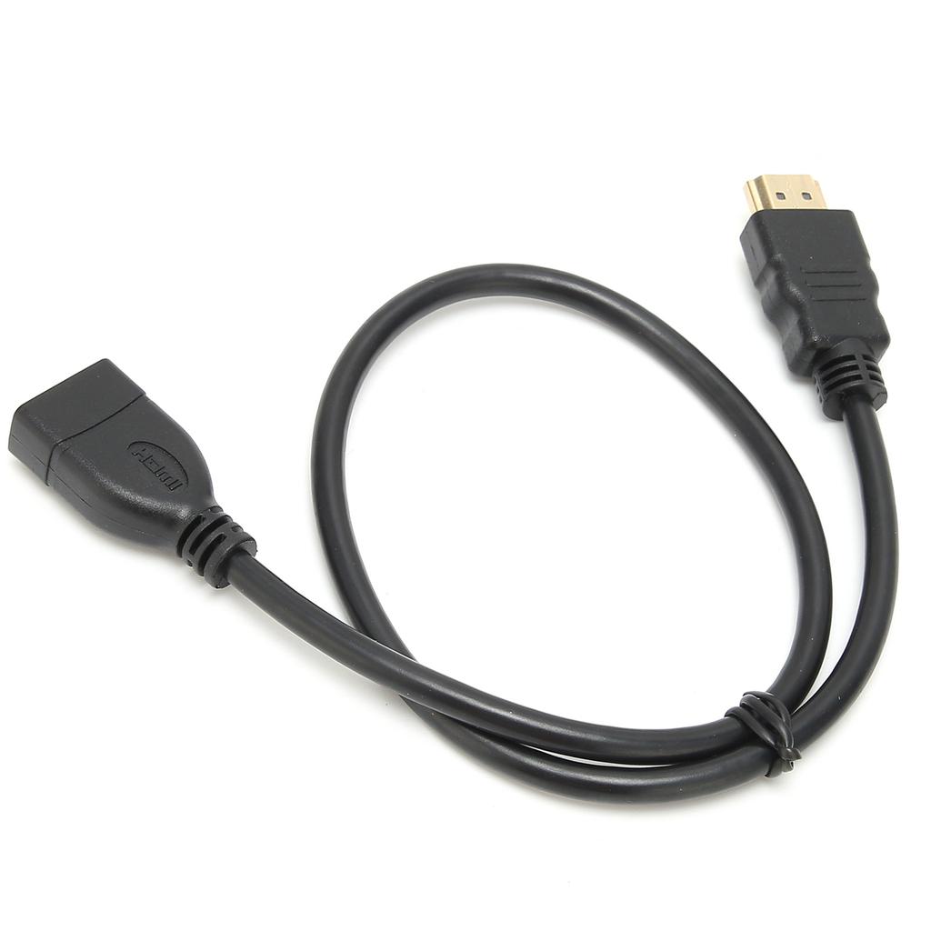 50cm Male to Female Extension Cable HD Multimedia Interface Audio Converter Cable