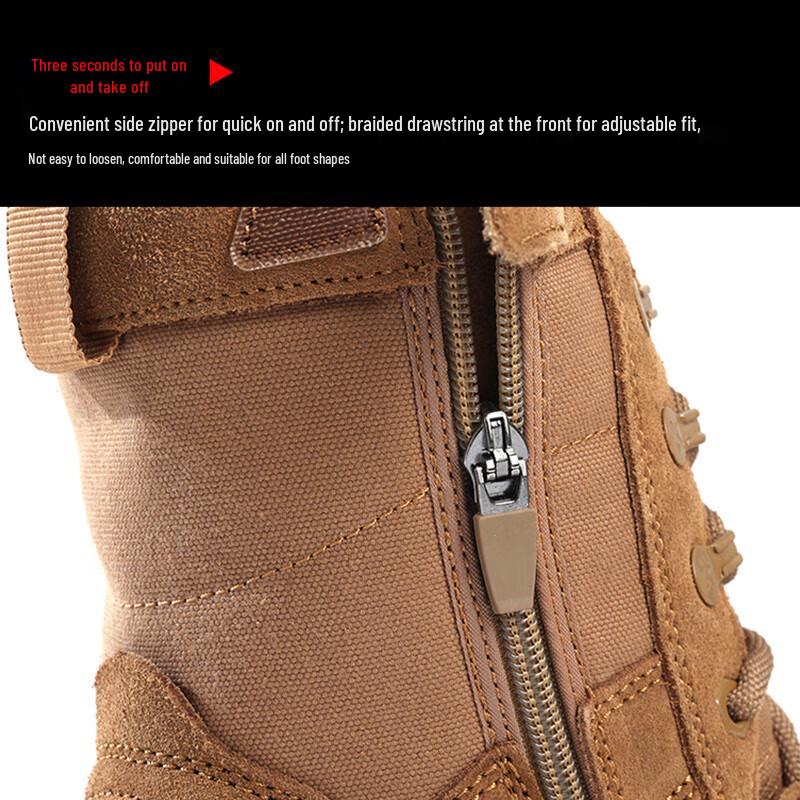 Men's High-Top Tactical Combat Boots