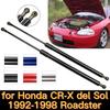 Front Hood Dampers for 1992-1998 Honda CR-X Del Sol Roadster Bonnet Gas Struts Lift Supports Springs Shock Dampers Cylinders Rod