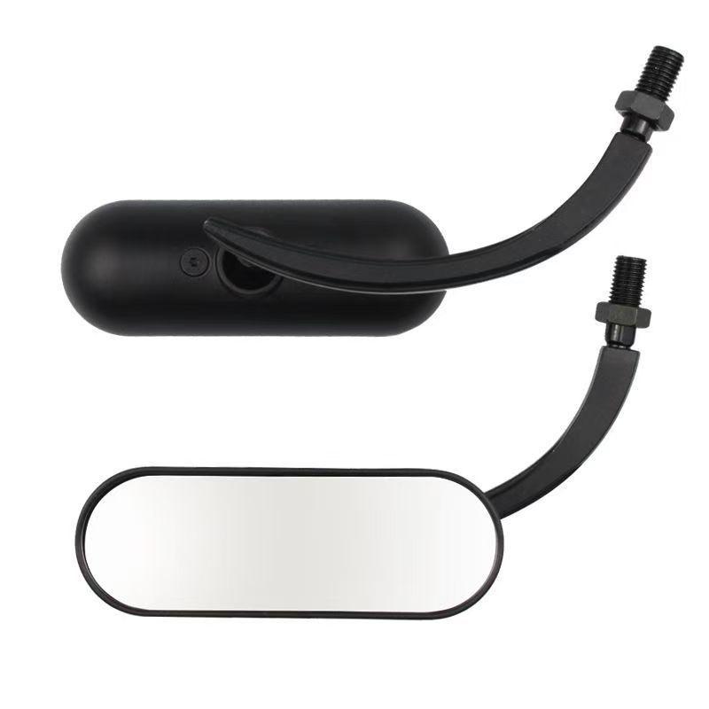 

M8 M10 Мини Черное Зеркало Мотоциклетное Зеркало Заднего Вида Для Road King Street Electra Glide Road Glide Dyna Softail1982-2020 чёрный