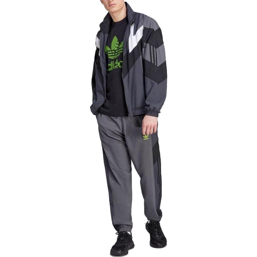 Adidas Originals Trefoil Logo Print Casual Round Neck Short Sleeve T-Shirt Men Tops Black IC5973