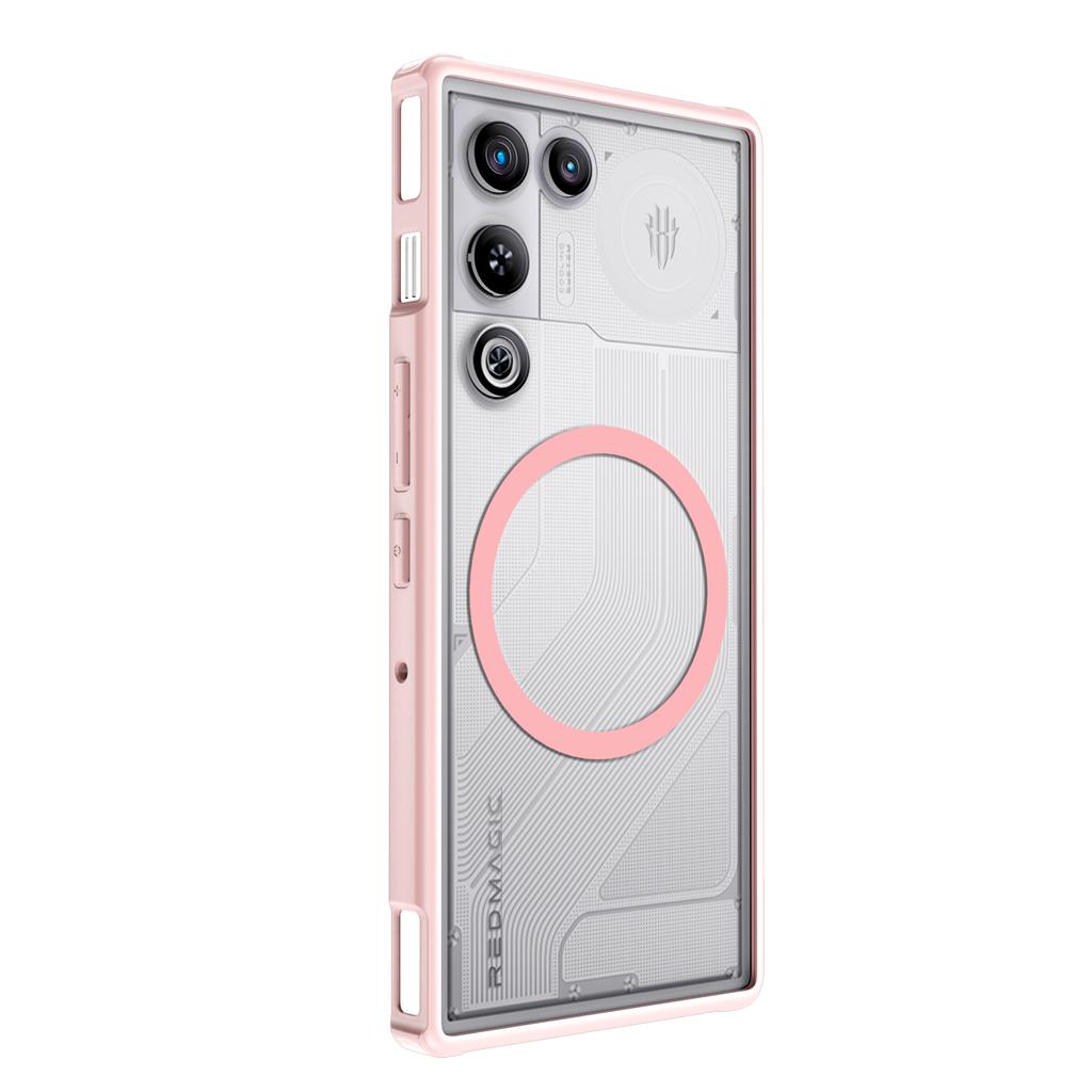 For ZTE Nubia Red Magic 11 Air Case Magnetic Translucent Matte Hard PC Shockproof Semitransparent Back Cover for RedMagic 11 Air
