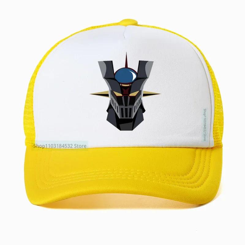 Unisex summer Dad hat Anime Mazinger Z baseball cap Für Männer Design Kurzarm Mode Benutzerdefinierte Plus Cartoon Camiseta hats