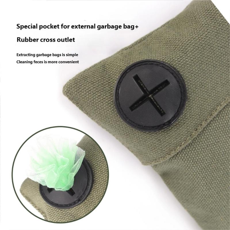 Multifunctional Dog Pouch Treat Bag Waste Bag Dispenser for Running Jogging Pouch Sports Treat Bag Backpack Pendants