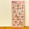Rilakkuma Bonbon Drop Sticker Nakayoshi Genuine Pink Mount