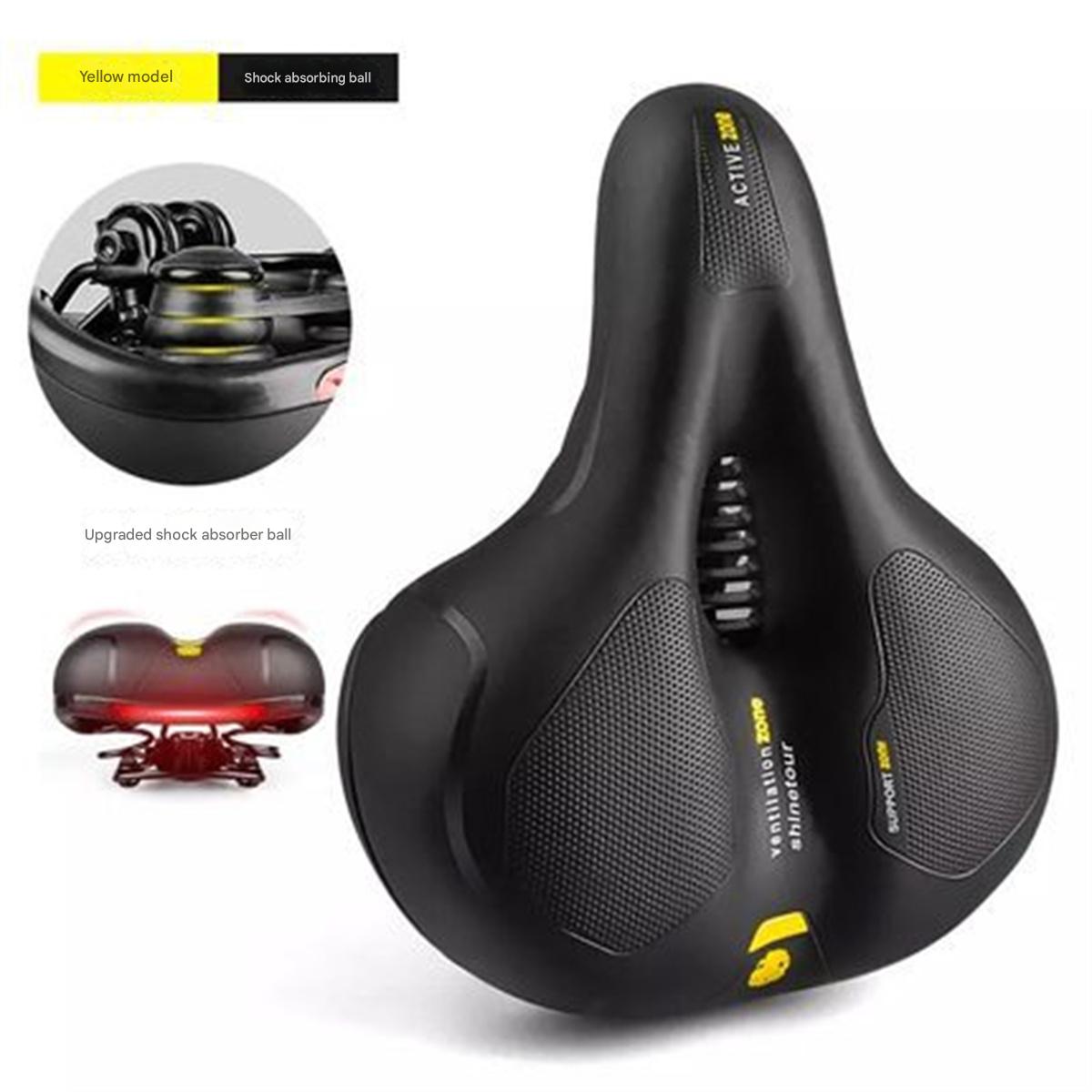 

Hollow Breathable Bicycle Saddle MTB Road Bike Saddle Shock Absorbing Comfortable