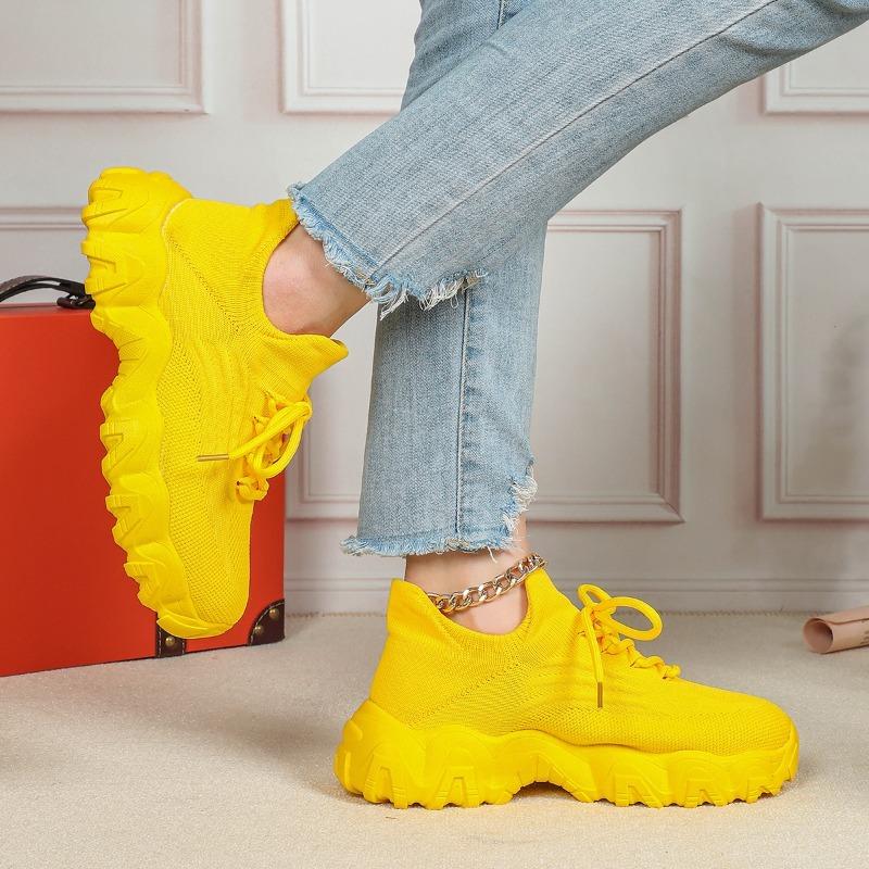 YRZL Women's Running Shoes Breathable Men Sports Shoes Comfortable Non-Slip Soft Sole Casual Sneakers Walking Shoes for Women