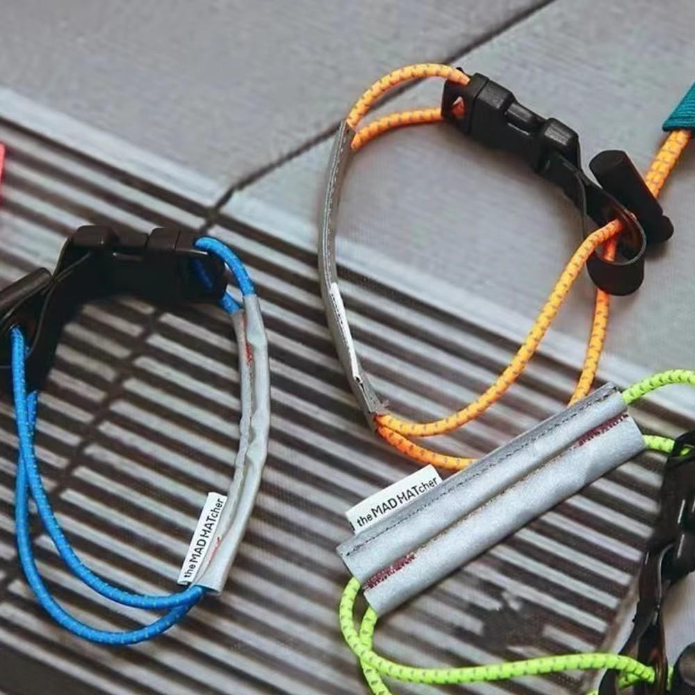 2pcs Belt Design Night Riding Trouser Clip Reflective Road Mountain Biking Pant Band Riding Use