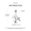 Original Charms Copper Boat Sight Heart-Shaped Crucifix Pendants Fit Plata Bracelets For Women Jewelry Making Fine Gifts