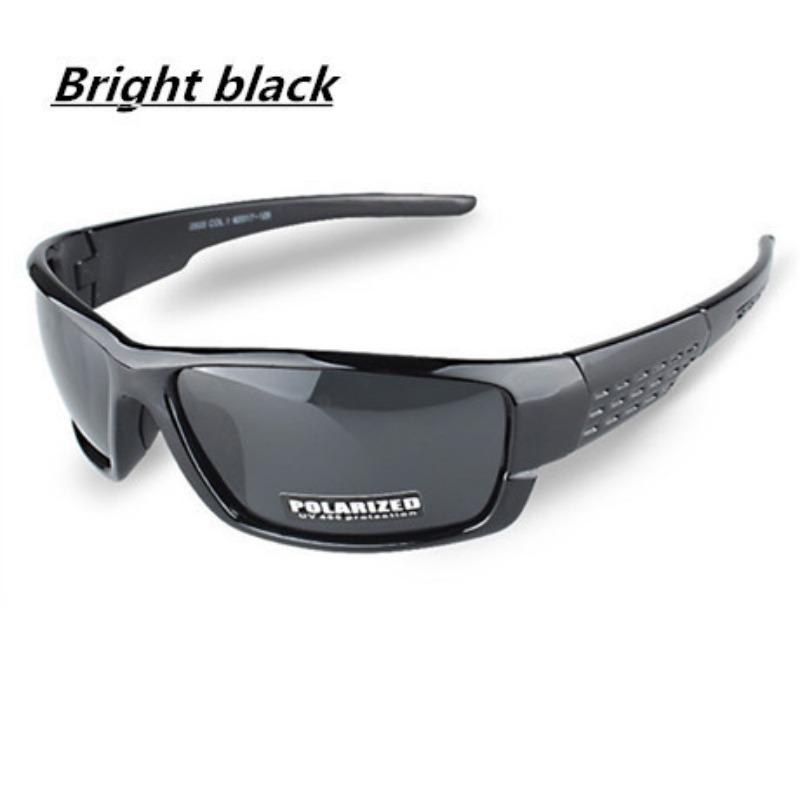 

New Black Frame Glasses Sports Sunglasses Polarized Men And Women Brand Designers Driving Fishing Sun Glasses Uv400