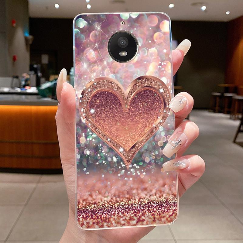 Case For Motorola Moto E4 Plus / XT1770 Clear Fashion Butterfly Flower Soft TPU Silicone Phone Cover for Moto E4 XT1762 E4+ Case