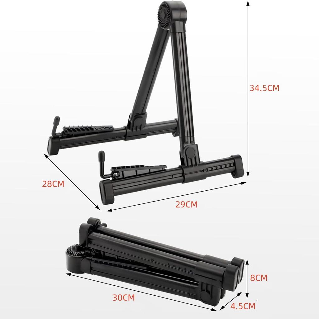 Foldable Portable Guitar Stand for Acoustic & Electric Guitars