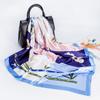 Women's Baotou Artificial Silk Satin Silk Scarf 90cm Printing Square Scarf Silk Scarf