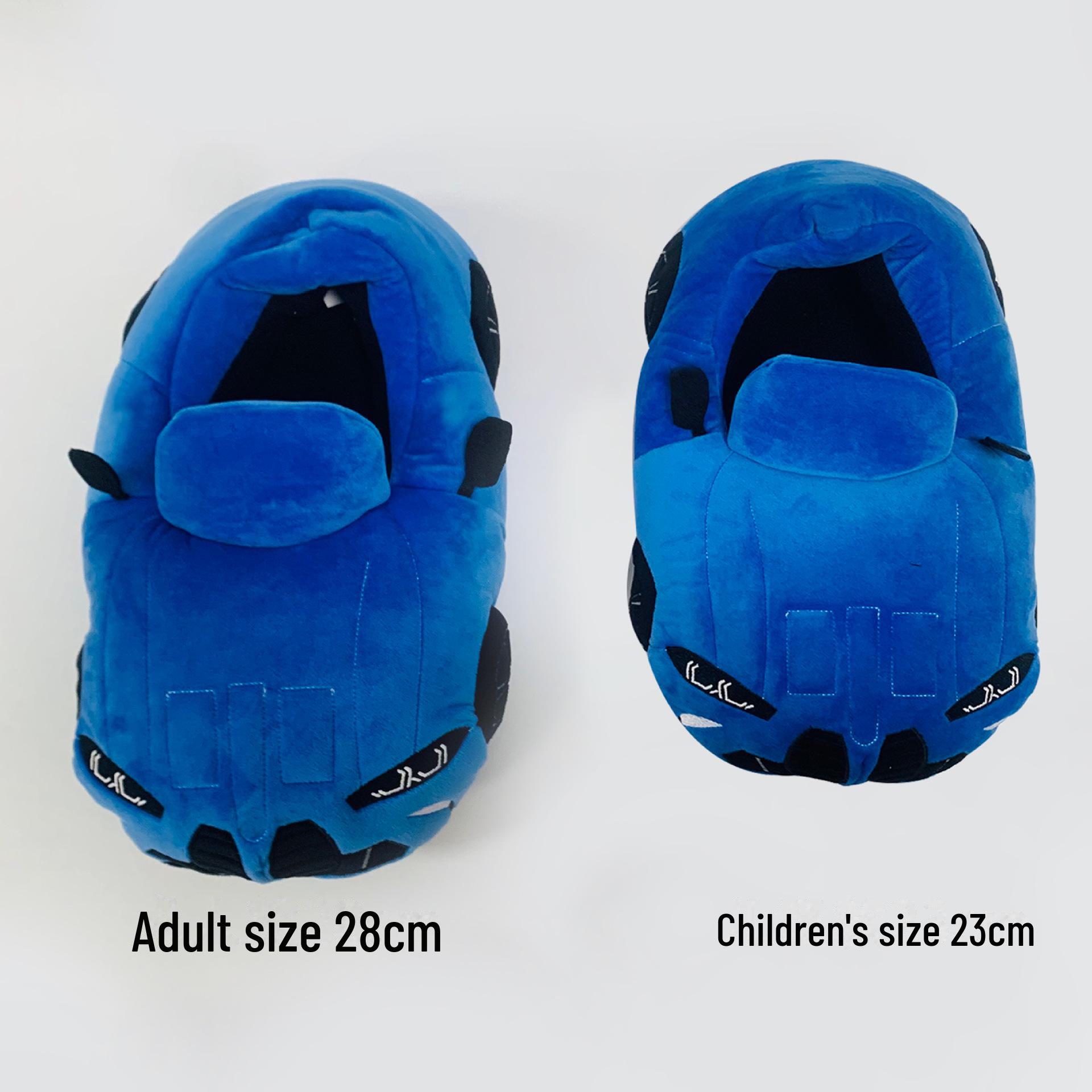 

Мягкие домашние тапочки для пар в виде гоночных машин Standard OPP Bag