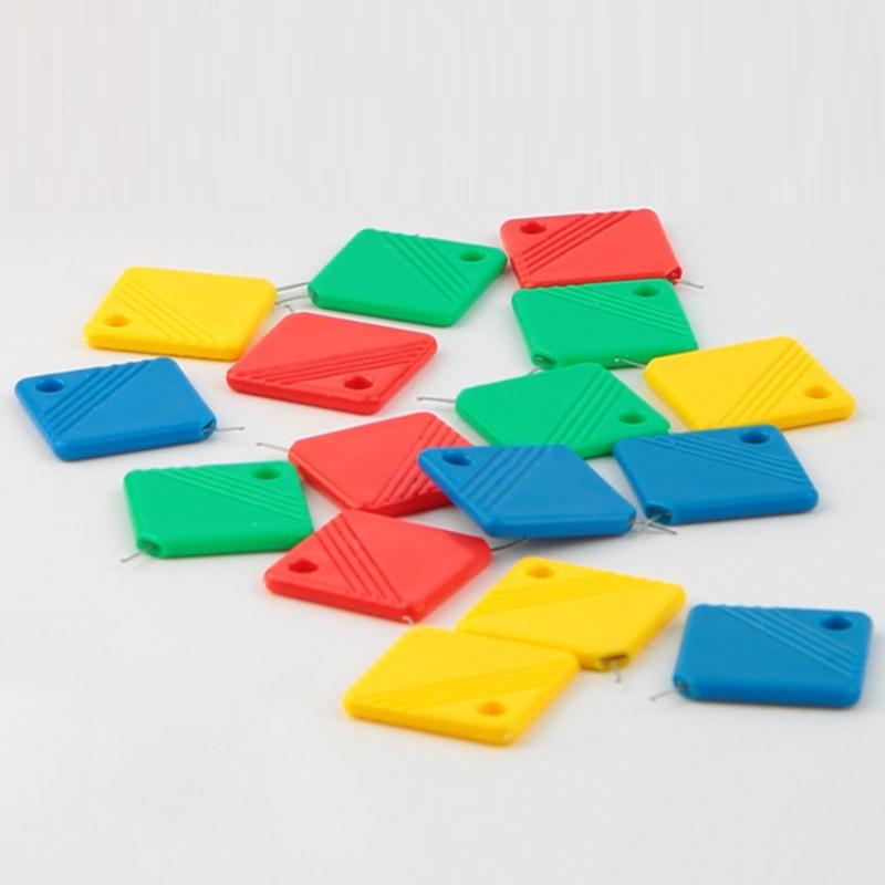 60Pcs Plastic Needle Threaders Sewing Machine Inserter Threader Quick Threading Tool for Dressmaking Tailoring Craft